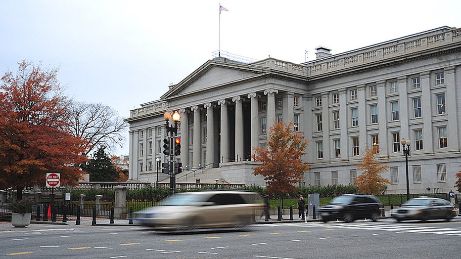 US Treasury building