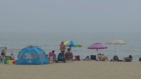 Scorching temperatures bring a taste of summer to the Jersey Shore