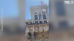 Black Lives Matter flag raised at City Hall in Jersey City