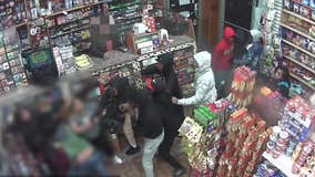 VIDEO:  Man stabbed in gang attack in Bronx bodega