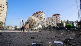 Israel Gaza violence: Airstrikes topple high-rise housing Hamas facilities