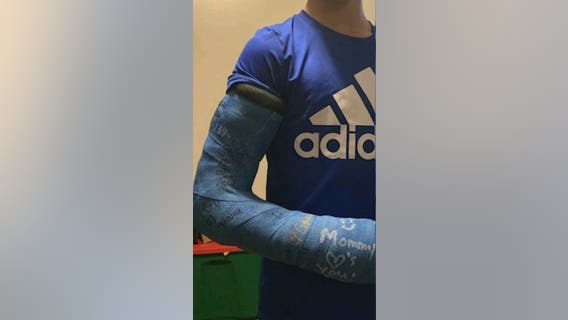 Father says 11-year-old son jumped from school bus to 'escape the situation'