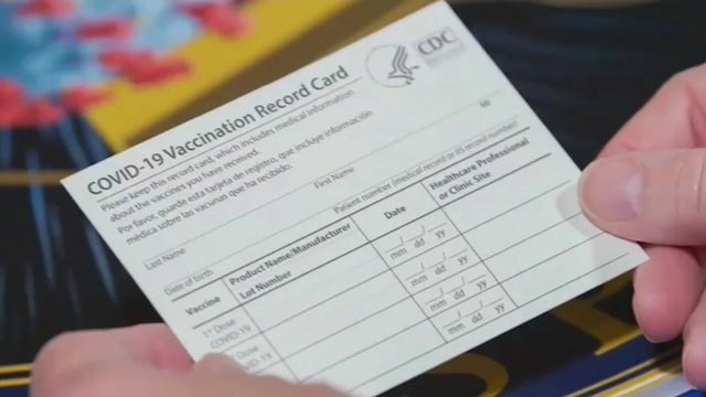 Why you shouldn't laminate your COVID vaccination card