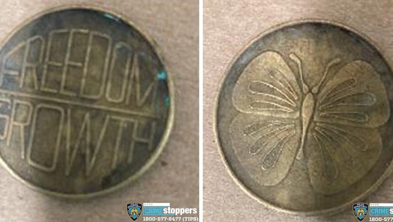 A sobriety coin