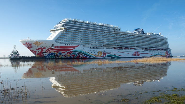 A Norwegian Cruise Line ship. (Photo: Ingo Wagner/picture alliance via Getty Images)