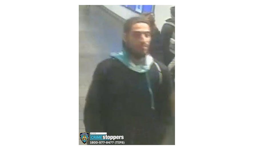 A 35-year-old man sitting on a bench of the 1,2,3 line in Times Square was spit on by another man who later slashed him in the face. (NYPD)