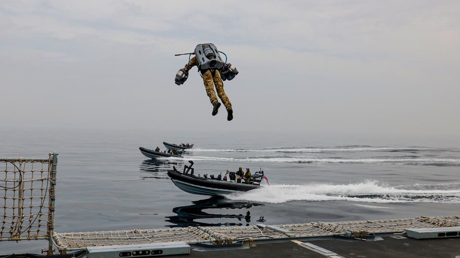 GRAVITY BOARDING TRIALS WITH ROYAL MARINES