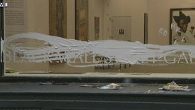 SoHo art gallery vandalized on anniversary of Tulsa Race Massacre
