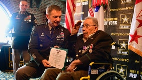 Army finally awards Purple Heart to 99-year-old Brooklyn veteran