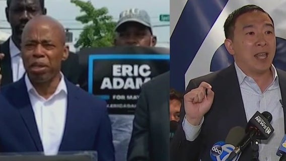 Gloves come off as Adams, Yang exchange barbs ahead of mayoral debate