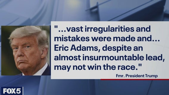 NYC mayoral primary blunder fuels Trump's 'conspiracy theories'