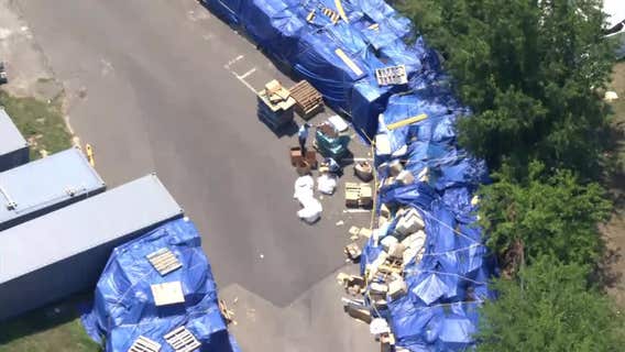 PPE left to rot outside state-run nursing home in Queens, report claims