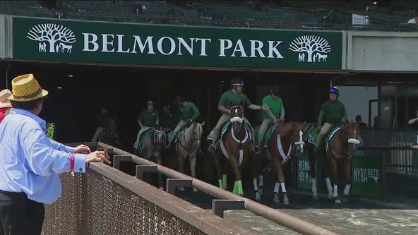 Fans return to Belmont Park