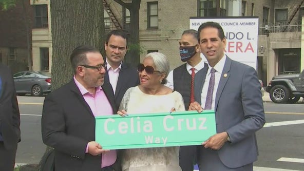 'Queen of Salsa' Celia Cruz has street named after her in the Bronx