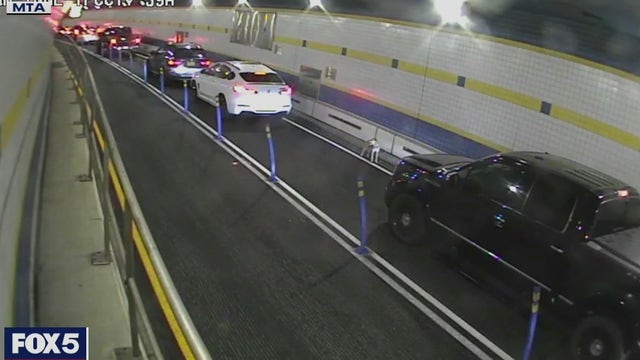 VIDEO: Dog dashes through Queens–Midtown Tunnel, dodging cars and cops