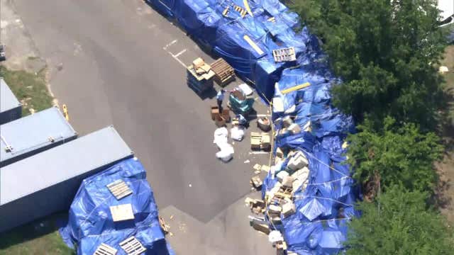 PPE left to rot outside state-run nursing home in Queens, report claims