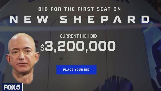 You can blast into space with Jeff Bezos (if you're a multimillionaire)