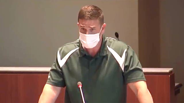 Loudoun County gym teacher reinstated after suspension for opposing gender policies, group says