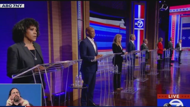 Democratic candidates spar over crime, economic recovery at mayoral debate