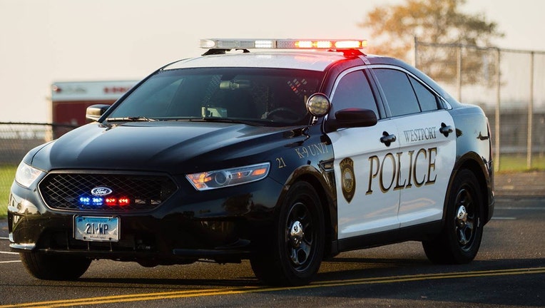 A Westport police car is seen in this file photo.(Westport Police Department)