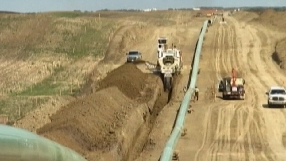 Keystone XL Pipeline construction
