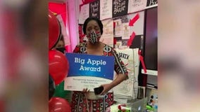 Bronx teacher takes pride in winning Big Apple Award in a challenging year