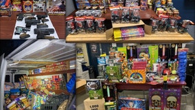 NYPD raids net $54,000 in illegal fireworks, 6 illegal handguns