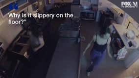 2 women caught on video inside closed restaurant attempting to fry dumplings