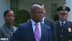 Eric Adams meets with President Biden to discuss gun violence