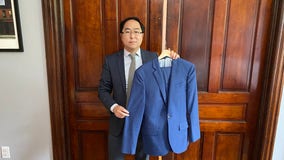 Congressman donates suit he wore to clean up after US Capitol riot to Smithsonian