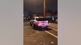 Cops: Drunk driver smashes into police car on Long Island