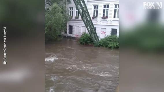 Severe floods strike Europe; dozens dead and missing
