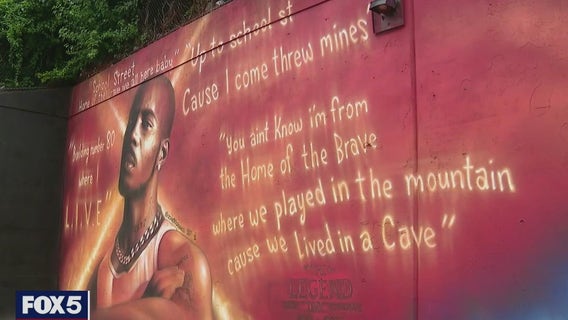 Memorial mural of DMX completed in Yonkers