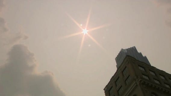 Smoke from western wildfires reaches New York area