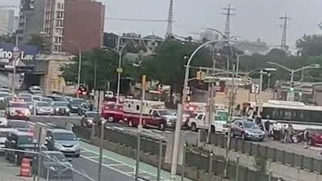 Queens driver shot in stomach during possible road rage incident