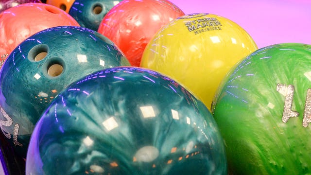 Michigan man finds 160 bowling balls under home