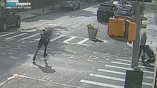 Man shot in front of woman pushing baby in stroller