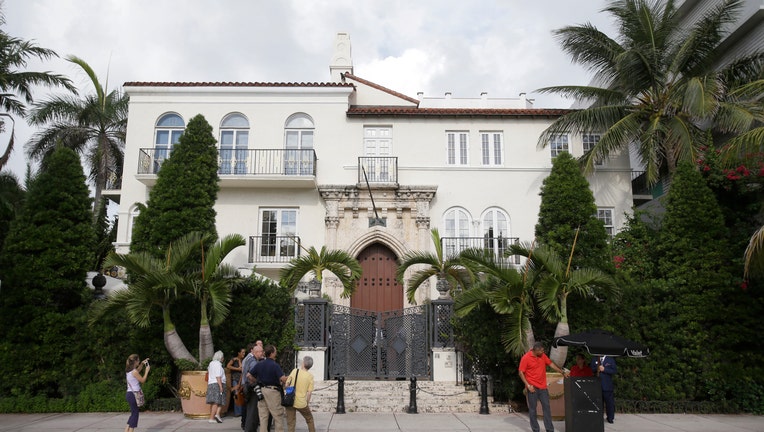 FILE - This Sept. 17, 2013, file photo, shows the South Beach mansion that once belonged to Gianni Versace in Miami Beach,.Fla.