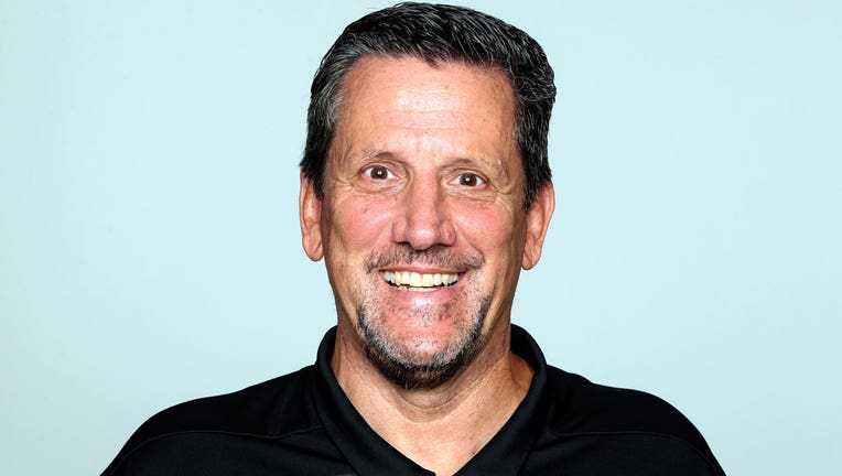 This is a 2019 file photo shows Greg Knapp of the Atlanta Falcons NFL football team. Knapp, currently a New York Jets assistant coach was in a