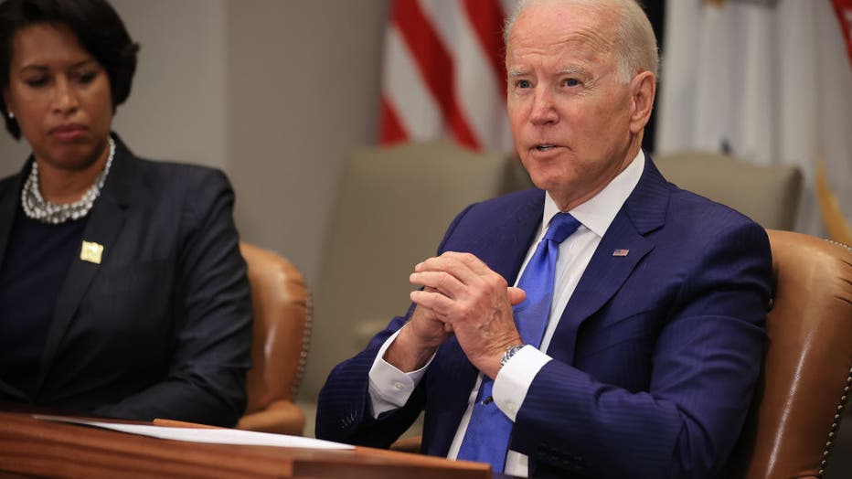 President Biden Holds Meeting To Discuss Reducing Gun Violence