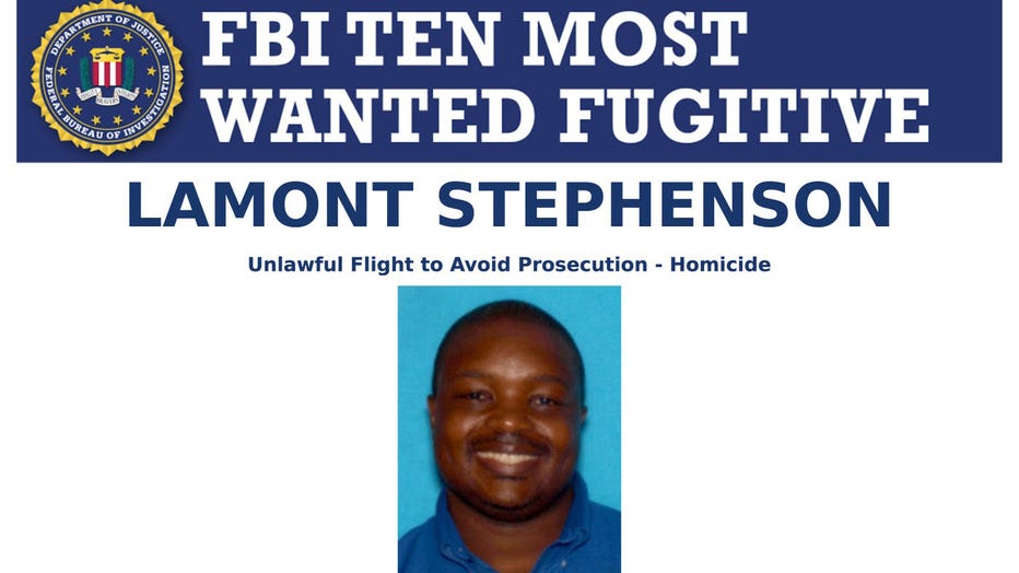 Lamont Stephenson was on the FBI's Ten Most Wanted list.