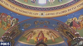 Byzantine iconography completed at Long Island church