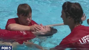 Newly certified lifeguard proves determination matters