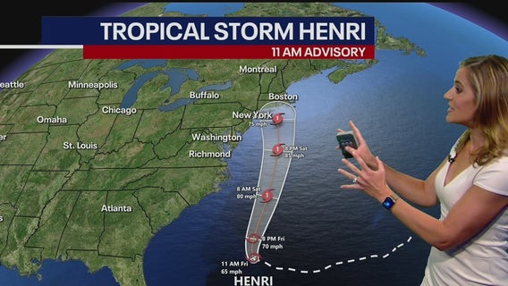Tropical Storm Henri to strengthen into hurricane, head towards northeast