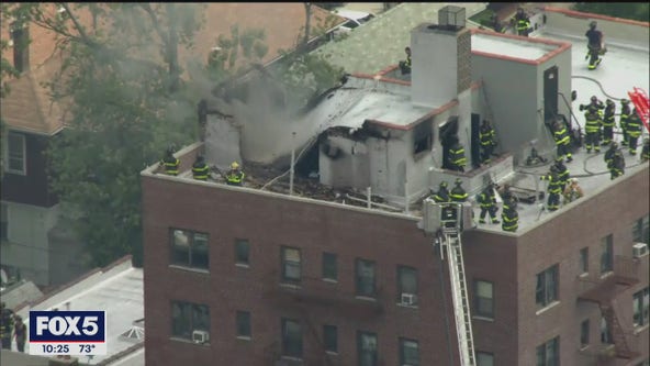 Queens penthouse apartment explodes