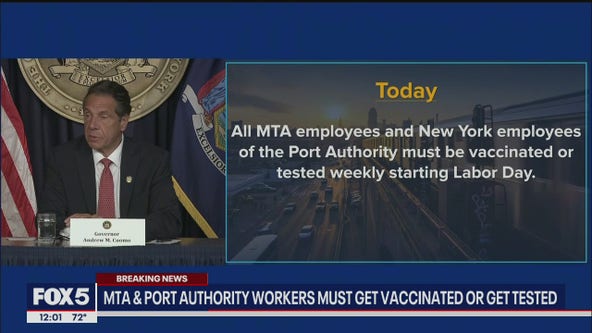 Vaccines and masks in NYC