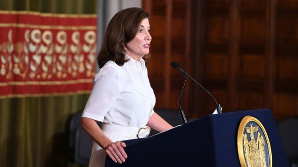 Kathy Hochul takes the helm in New York, vows swift action