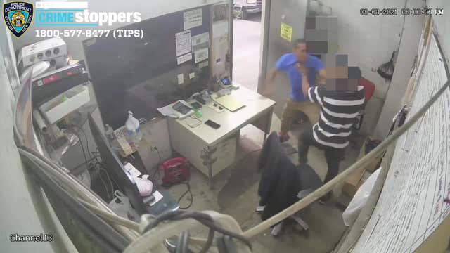 Man repeatedly punched in unprovoked attack inside Bronx garage