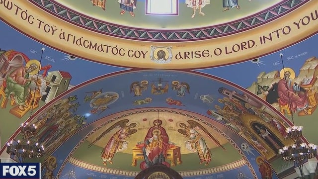 Byzantine iconography completed at Long Island church