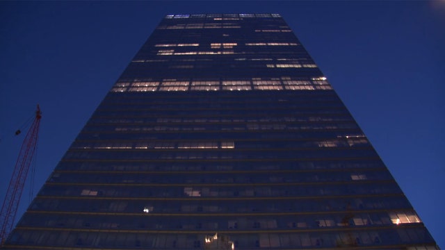 Drone hits skyscraper at World Trade Center